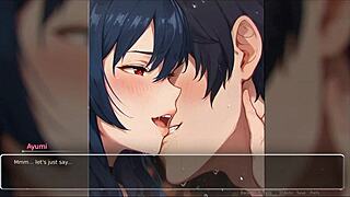 Romance Game Episode with Exhibitionist Confession