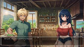 Romance Game Episode with Exhibitionist Confession