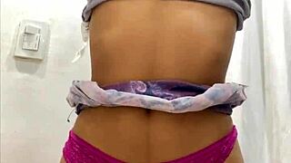 Hey, wanna see this cute girl lift her skirt?