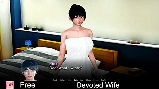 Devoted wife stars in erotic 3D anime fantasy