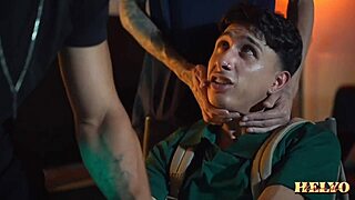 Colombian Teen with Tattoos Joins Wild Group Action with Twins.