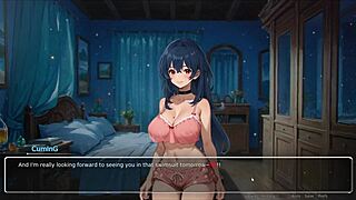 Romance Game Episode with Exhibitionist Confession