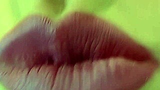 Tasty Lips Teasing with Toys and Nipples!