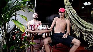 damn, me and my buddy gettin wild with anal toys in pov