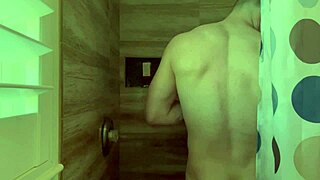 i prepare my muscular body for porn shooting backstage, feeling every inch