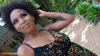 big tits ebony rides huge producer after shady casting call