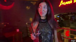 Public Nightclub Pickup Turns Into Wild Bondage Creampie Sex