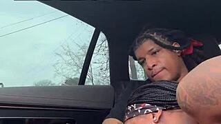 Sucking A Big Black Cock Deepthroat For A Pair Of Air Forces, Cum In Mouth Included