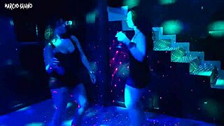 After the party, we got invited to a stranger's house where he ate our ass