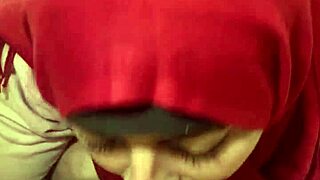 first facial blowjob for mia in niqab during homemade arab session.