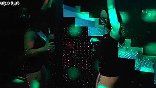 After the party, we got invited to a stranger's house where he ate our ass