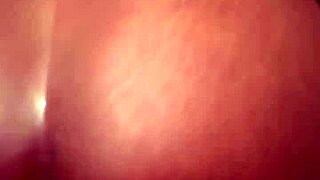 Amateur ebony babe sucks and bangs in homemade clip