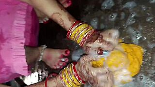 Provocative Bhabhi Caught Peeing in Bathroom - Hindi Dirty Talk