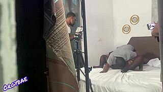 Ever wonder what happens behind the scenes in a porn bedroom?