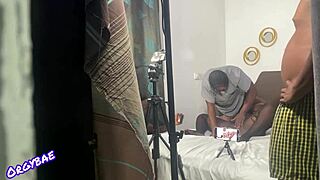 Ever wonder what happens behind the scenes in a porn bedroom?