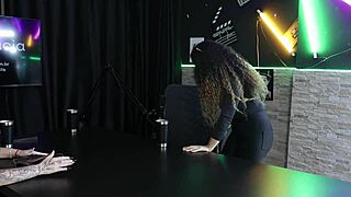 Morena safada strips after live demands talk, joins wild unconsented orgy - Charlottye on Sheer Red.