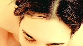 Rubynalexfantasy face fucked till puking, then anal in shower