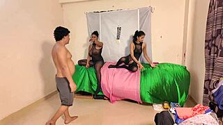 My Wife Brought Hottest Milf for Wild FFM Threesome Action!