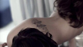 Morgan Dayne and Sara Siren, horny lesbians, crave toy play together.