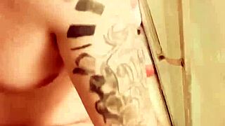 Rubynalexfantasy face fucked till puking, then anal in shower