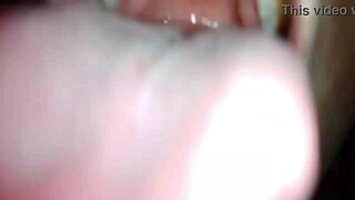 Stepbrother creampies his freaky slutty stepsister's shaved pussy in rough sex!