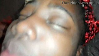 Stepbrother creampies his freaky slutty stepsister's shaved pussy in rough sex!