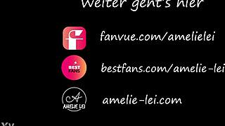 Stroke your cock to Amelie Lei's unshaved armpits in this trailer.