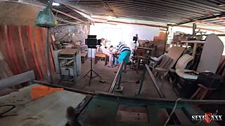 behind the scenes - my niece's first climax with luara amaral