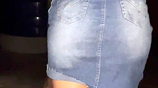 heavy rain trapped my step cousin, so i took her hard outside