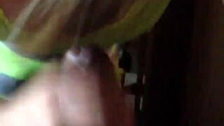 Getting My Big Cock Sucked Sloppy with Choking