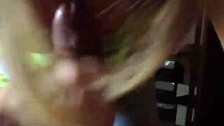 Getting My Big Cock Sucked Sloppy with Choking