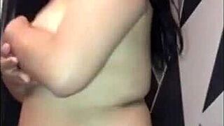 Amira, show those tits and ass outdoors!