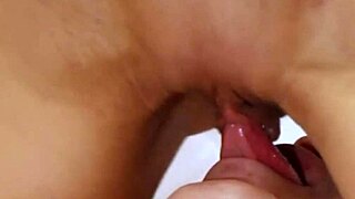 Young couple exploring intimate licking moments.