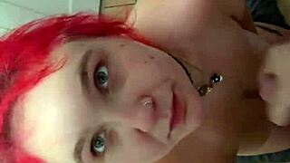 Amber On Her Knees For Daddy In Homemade Clip