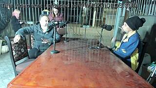 ma santos oficial binho ted inviting rafão otaku to give ass to luana reis live on incancelaveis podrecast