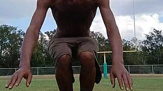 Beautiful Mature Woman With Brown Eyes Working Out