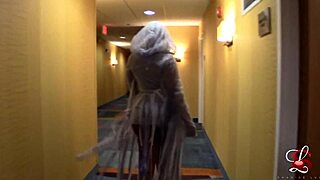 hey, wanna see this spooky halloween corpse bride take a big black cock?