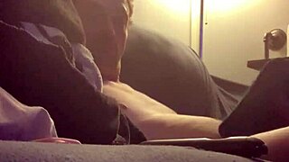 Infamous loves getting off in the living room for all to see