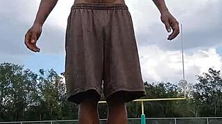 Beautiful Mature Woman With Brown Eyes Working Out