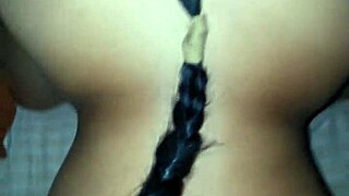 Latina mexican cheats with delicious experience while husband works