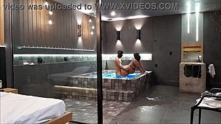 Levei minha amiga pro motel de luxo, ela liberou tudo!