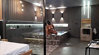 Levei minha amiga pro motel de luxo, ela liberou tudo!