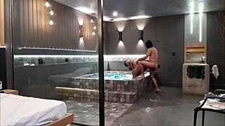 Levei minha amiga pro motel de luxo, ela liberou tudo!