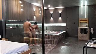 Levei minha amiga pro motel de luxo, ela liberou tudo!