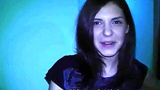 young girlfriend banged hard in public stairwell