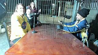 ma santos oficial binho ted inviting rafão otaku to give ass to luana reis live on incancelaveis podrecast