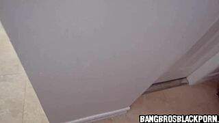 Wow, I paid my black maid extra to strip naked and work!