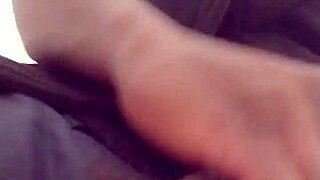 Just got home from work to fantasize about my girlfriend. Wet slow-motion cum in the garage awaits!