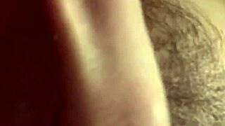 Petite Girlfriend Plays With Hairy Pussy For Money