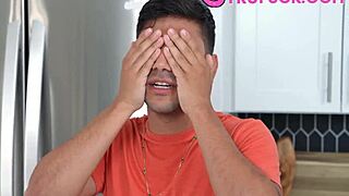 hide and seek turns into raw banging with angel gostosa. max fills her up.